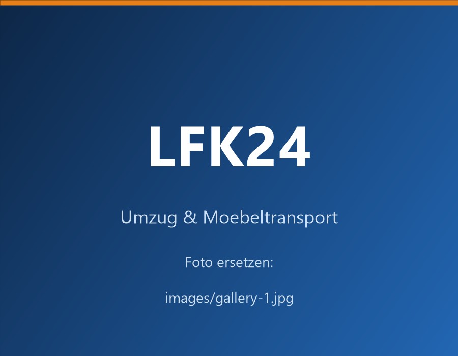 Umzug Brühl – Möbel werden von LFK24 verladen